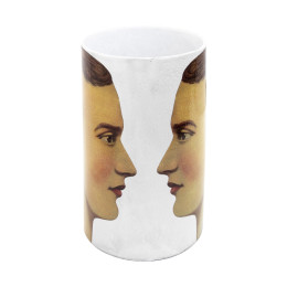Vase aux deux visages tube